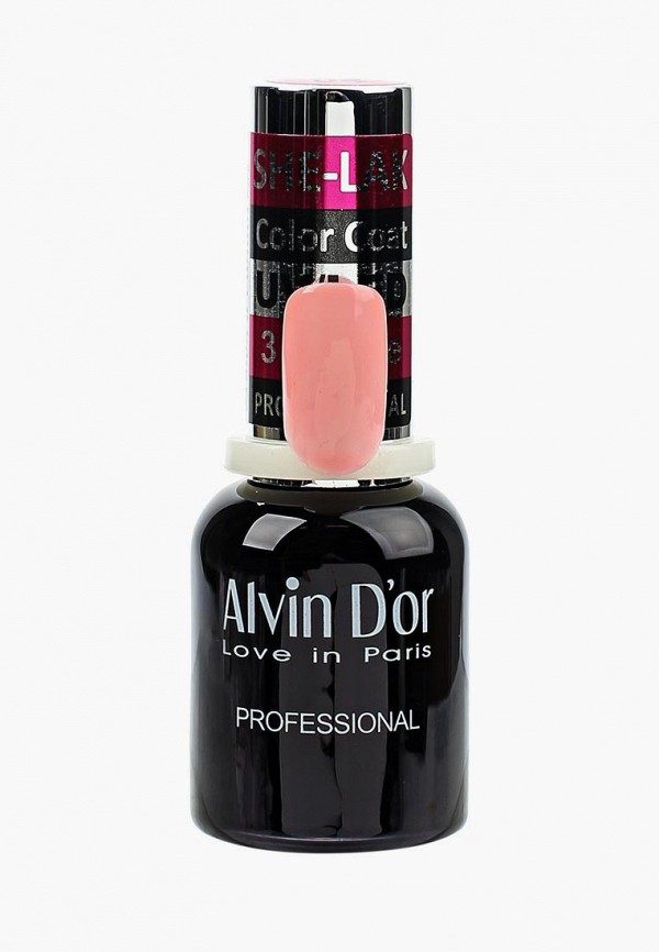 женский лак для ногтей alvin d’or, розовый