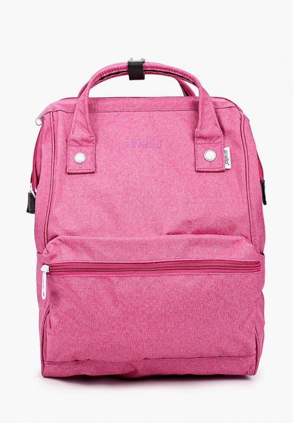 женский рюкзак anello, розовый