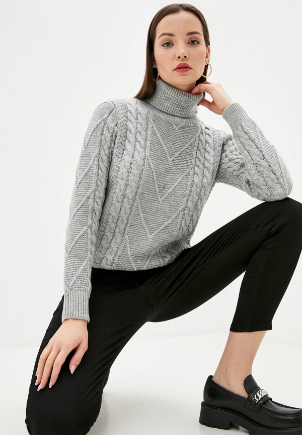 женский свитер assuili, серый