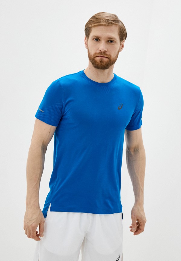 мужская спортивные футболка asics, синяя