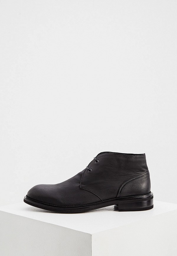 мужские ботинки a.testoni, черные