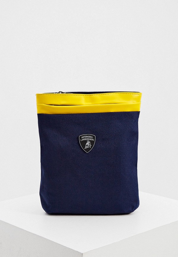 мужская сумка automobili lamborghini, синяя