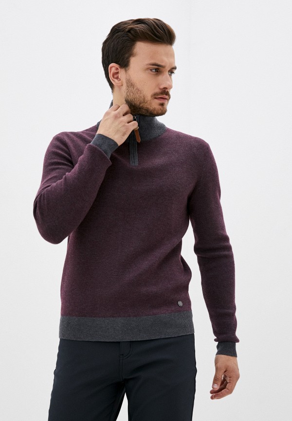 мужской свитер baon, фиолетовый