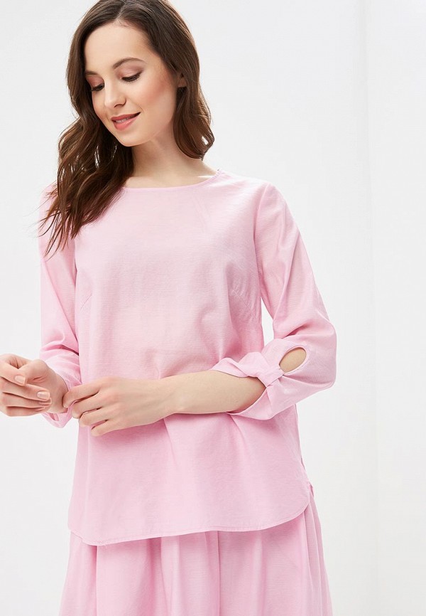 женская блузка baon, розовая