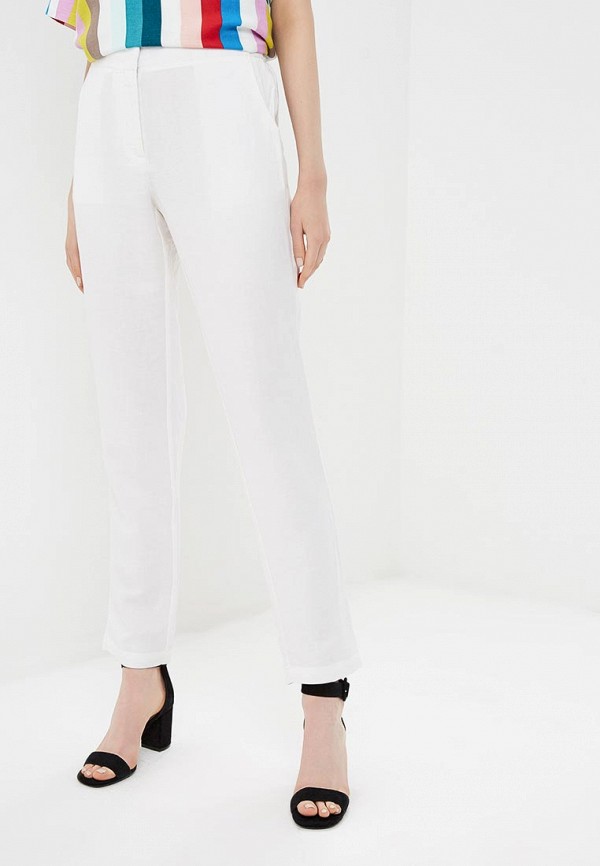 женские повседневные брюки baon, белые