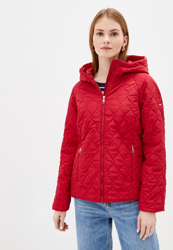 женская куртка baon, красная
