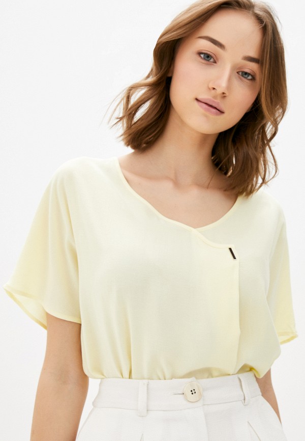женская блузка baon, желтая