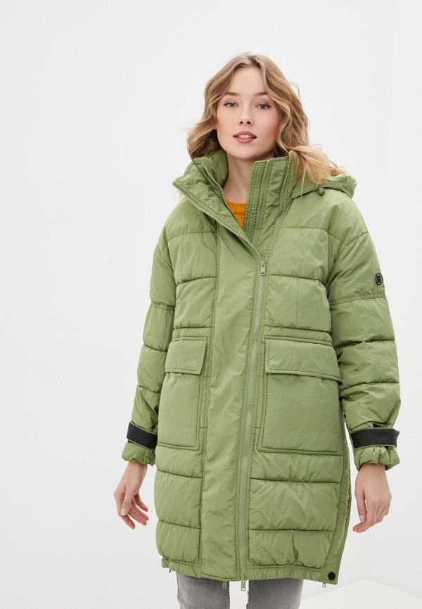 женская куртка baon, зеленая