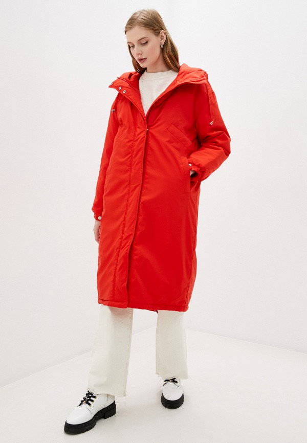 женская куртка baon, красная