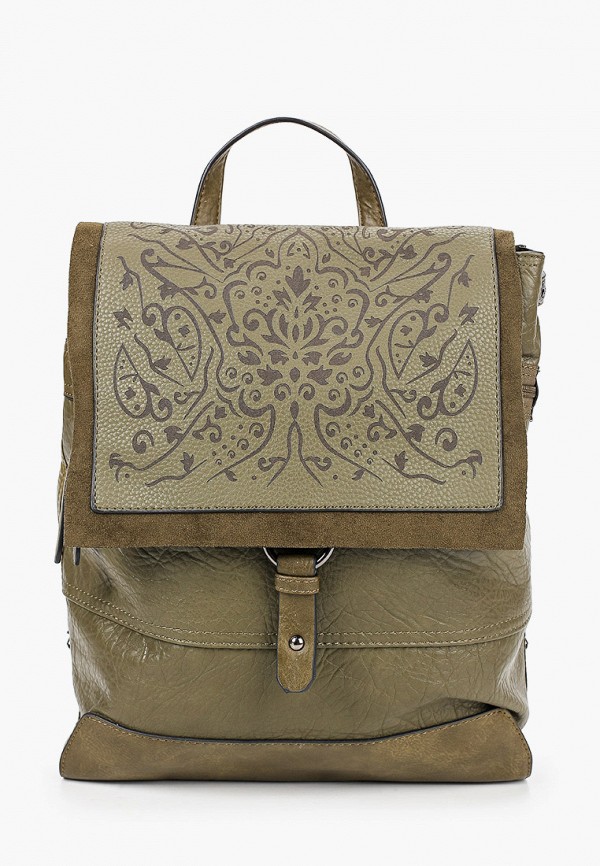 женский рюкзак baggini, зеленый