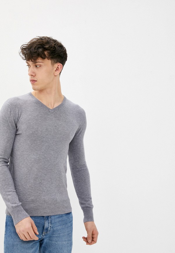 мужской пуловер baker’s, серый