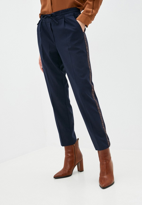 женские прямые брюки betty barclay, синие