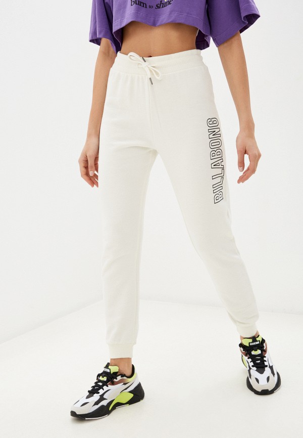 женские спортивные брюки billabong, белые