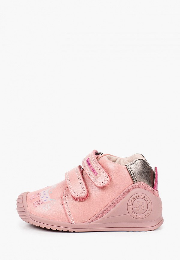 ботинки biomecanics для девочки, розовые