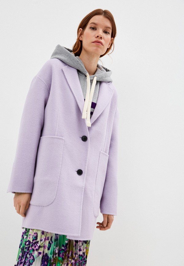 женское пальто bimba y lola, фиолетовое