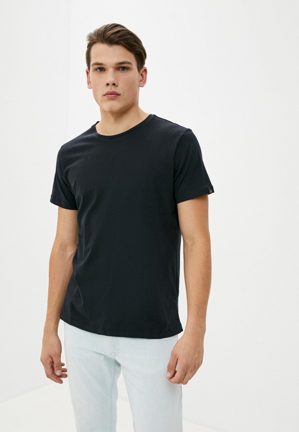 мужская футболка blend, черная