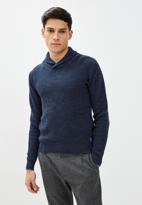 мужской пуловер blend, синий