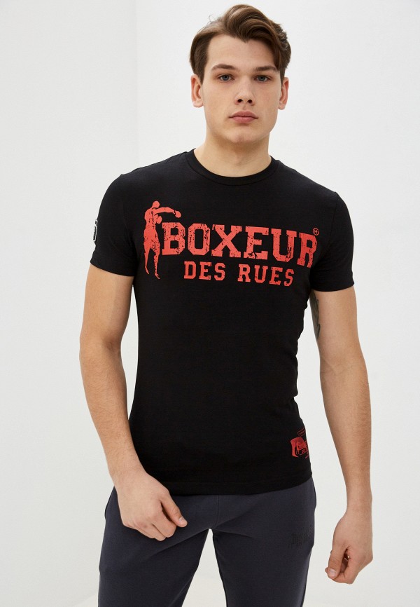 мужская спортивные футболка boxeur des rues, черная