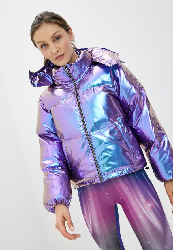 женская куртка boxeur des rues, фиолетовая