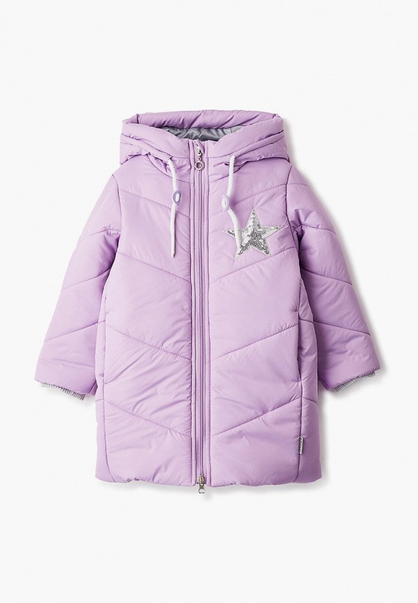 куртка boom by orby для девочки, фиолетовая