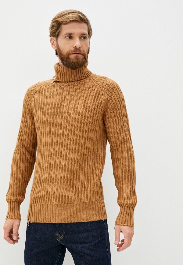 мужской свитер brian dales, коричневый