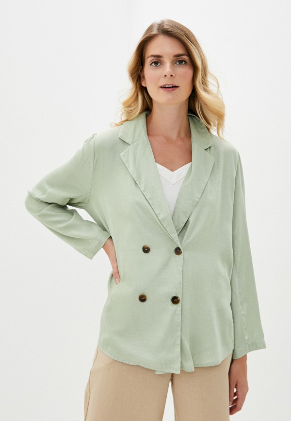 женская блузка b.style, зеленая