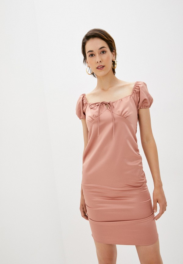 женское повседневные платье b.style, розовое