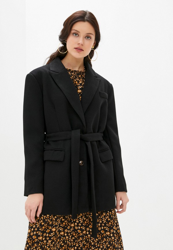 женское пальто b.style, черное