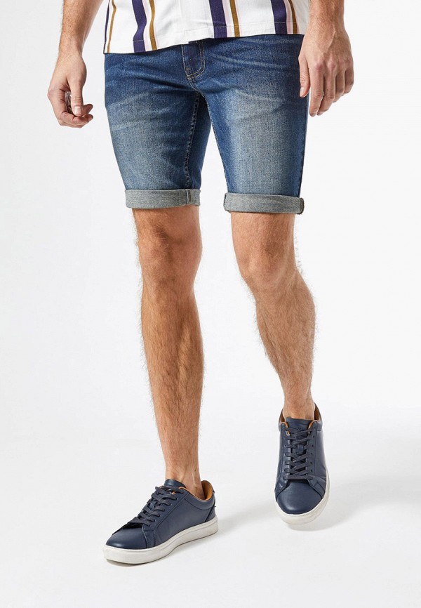 мужские джинсовые шорты burton menswear london, синие