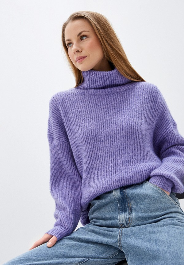 женский свитер by swan, фиолетовый