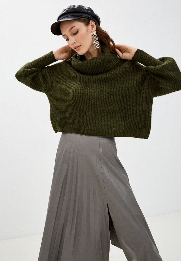 женский свитер by swan, зеленый