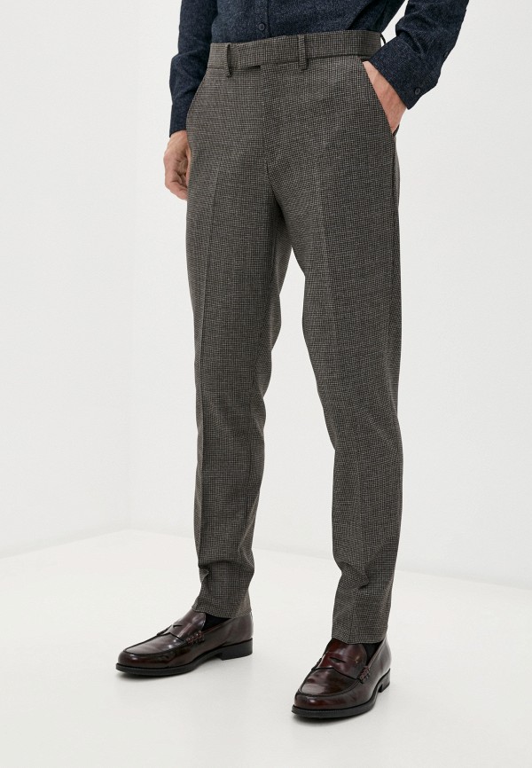 мужские классические брюки casual friday by blend, коричневые
