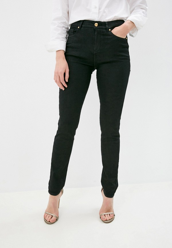 женские джинсы cavalli class, черные