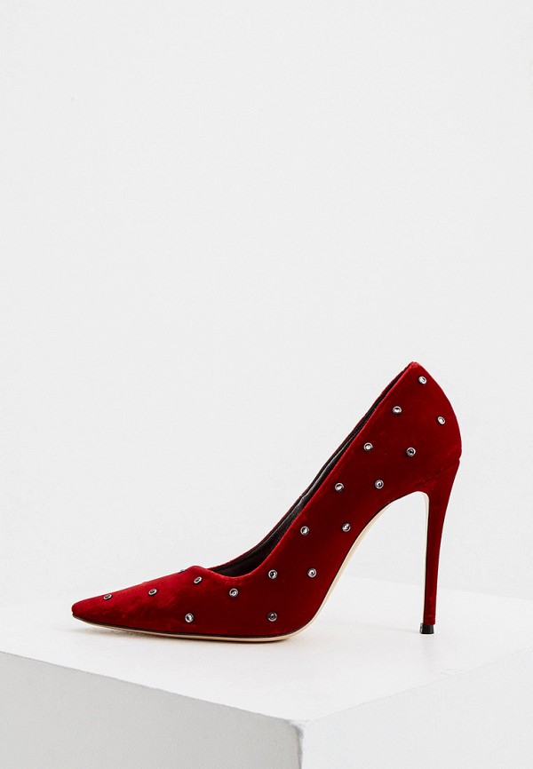 женские туфли casadei, красные