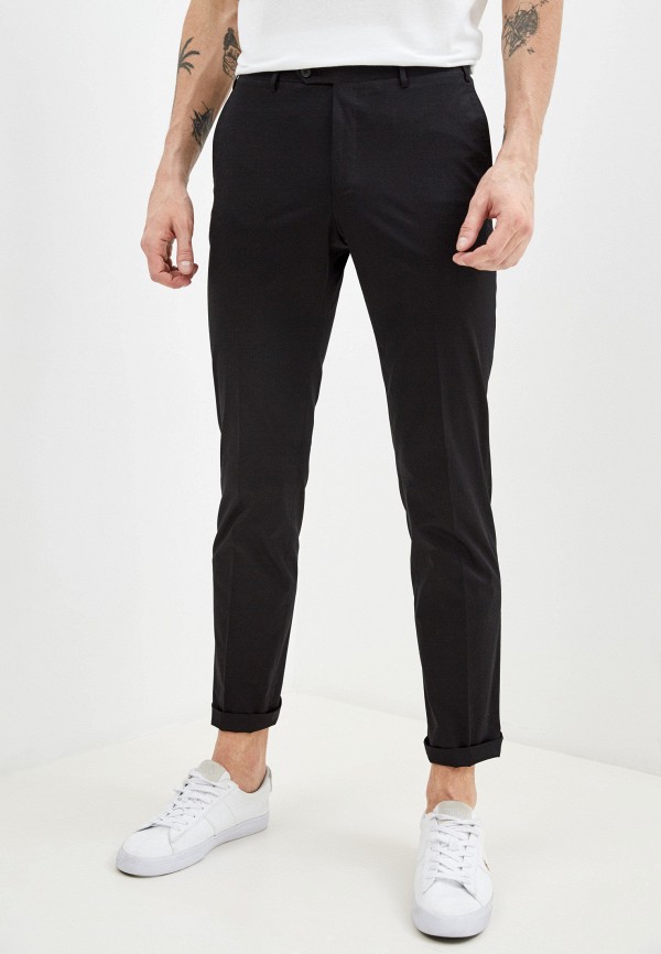 мужские повседневные брюки cc collection corneliani, черные