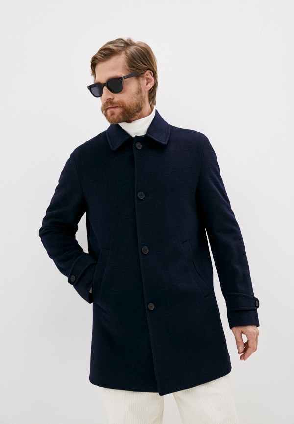 мужское пальто cc collection corneliani, синее