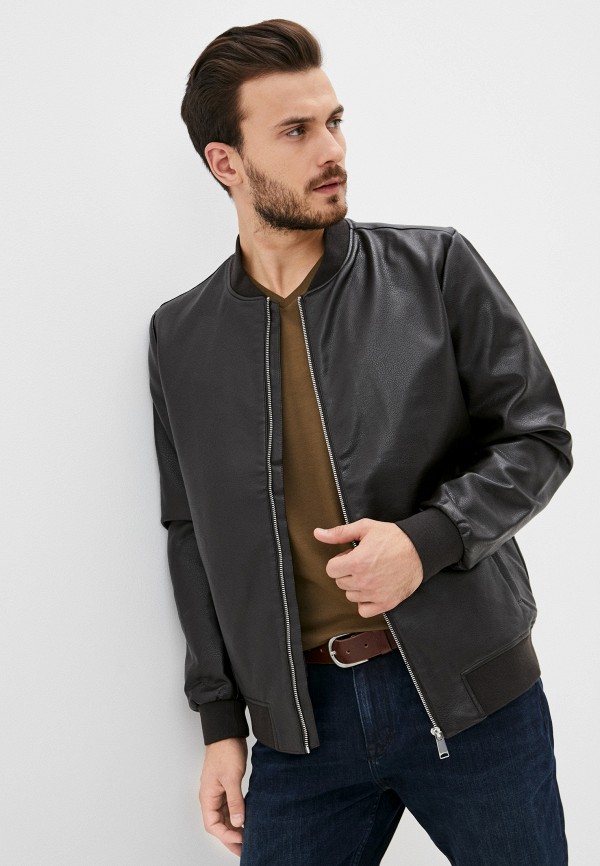 мужская куртка celio, коричневая