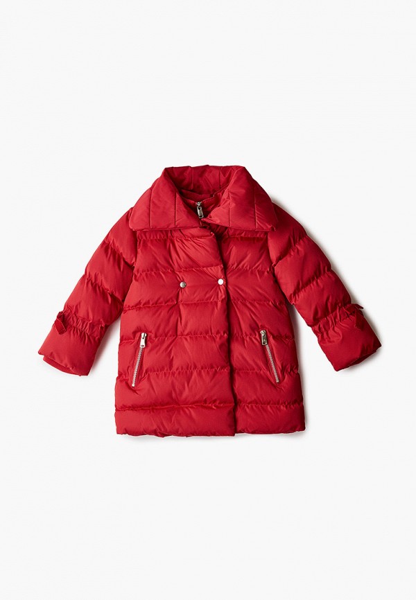 куртка chicco для девочки, красная