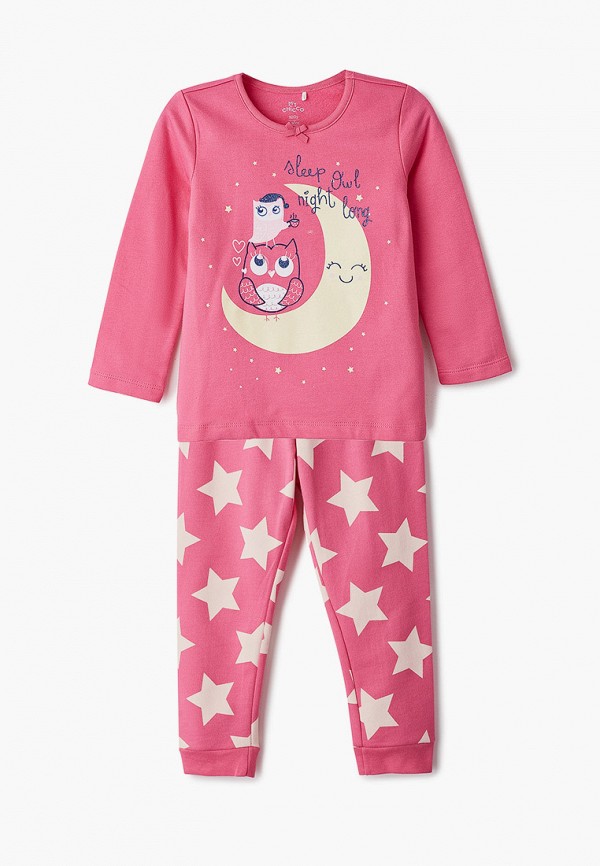 пижама chicco для девочки, розовая