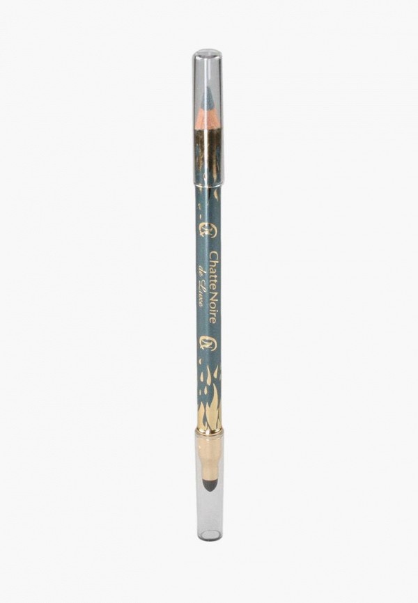 женский карандаш для глаз chatte noire, голубой
