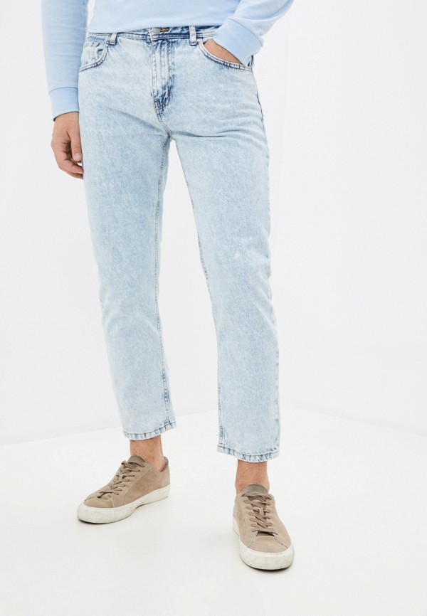 мужские прямые джинсы cotton on, голубые