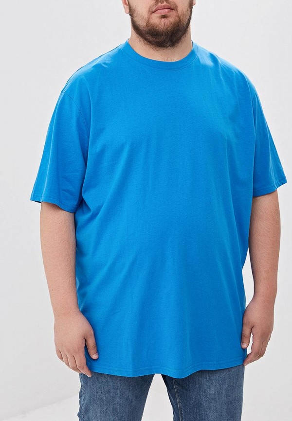 мужская футболка d555, синяя