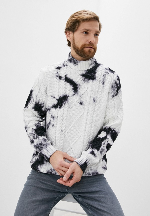 мужской свитер desigual, белый