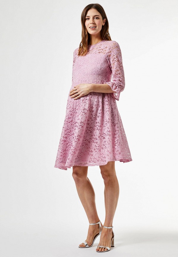 женское повседневные платье dorothy perkins maternity, розовое