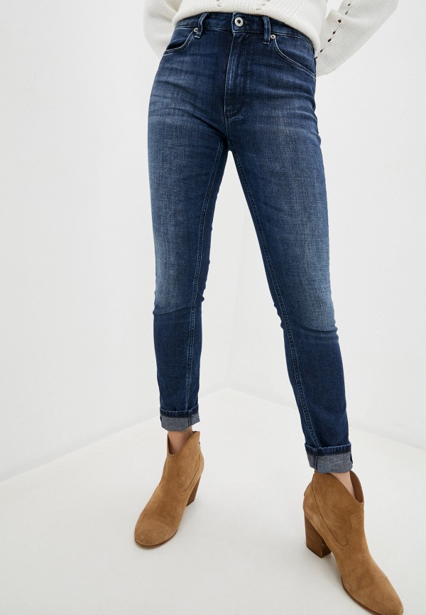 женские джинсы dondup, синие