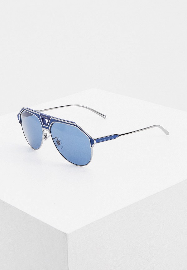 мужские солнцезащитные очки dolce & gabbana, синие