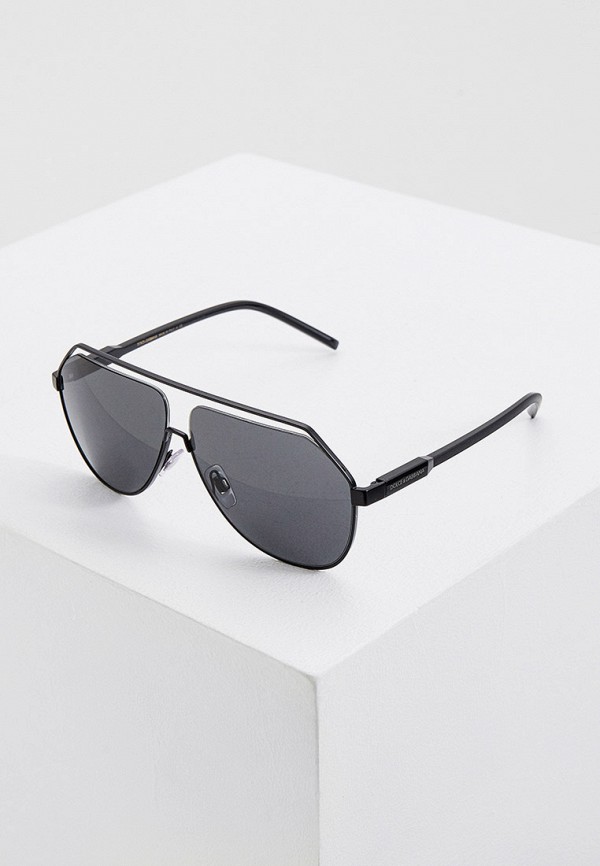 мужские солнцезащитные очки dolce & gabbana, черные