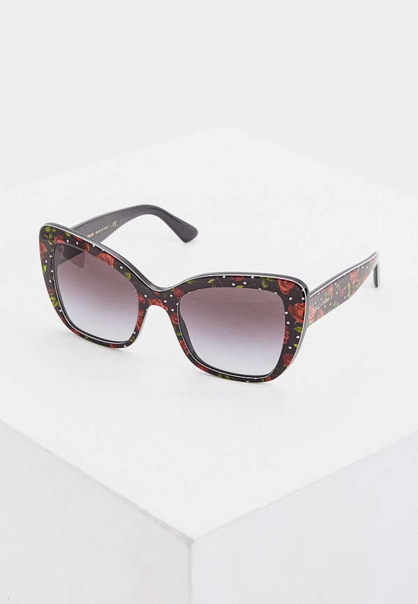 женские солнцезащитные очки dolce & gabbana, черные