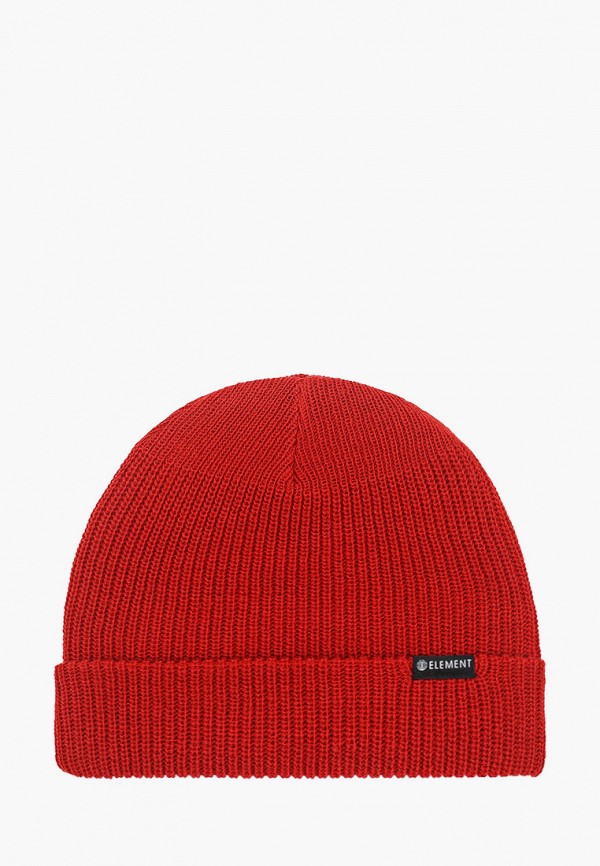 мужская шапка element, красная