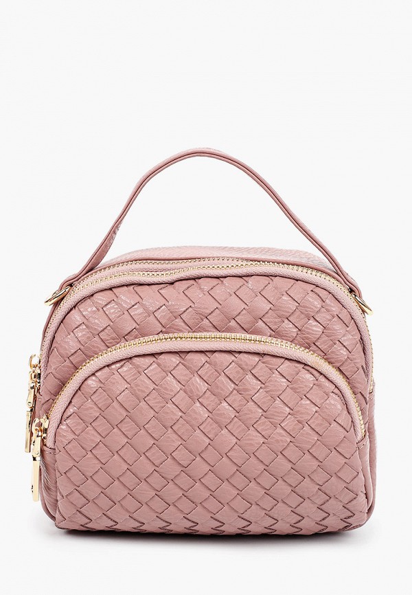 женская сумка elsi, розовая